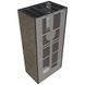 Камін Kratki FLOKI BOX лівий 8 kW &Oslash; 160 в обудові з керамограніту FOKOS PIOMBO