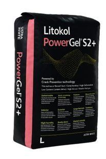 Клей Litokol PowerGel S2+ Ультра Белый 20 кг C2TES2 PWRGS2B0020