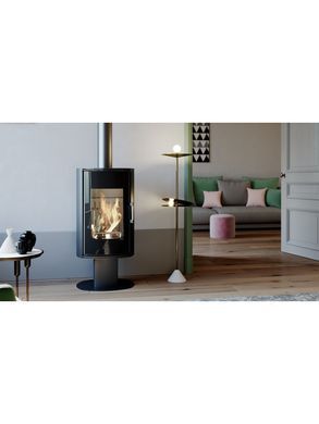 Стальная печь Defro Home ORBIS TOP Белый