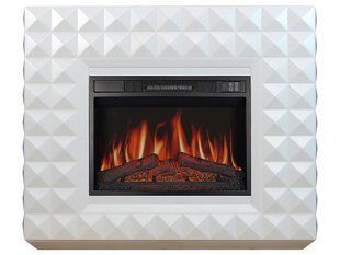 Каминокомплект универсальный 2в1 ArtiFlame Albion AF23S светлый дуб с обогревом и звуком горения огня