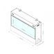 Электрокамин Faber by Dimplex E-Slim Linear 1200-450 фронтальный