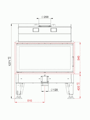 Камінна топка BeF THERM 10