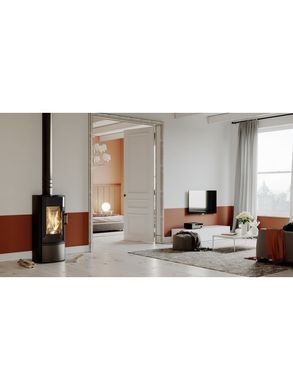 Стальная печь Defro Home ORBIS Черный