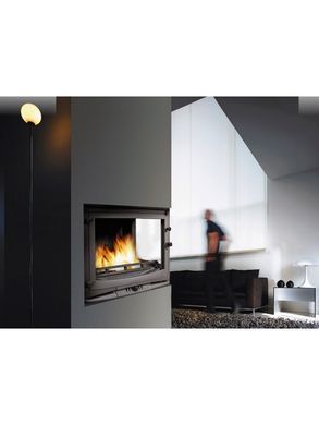 Каминная топка Uniflam 700 SELENIC правое стекло с шибером