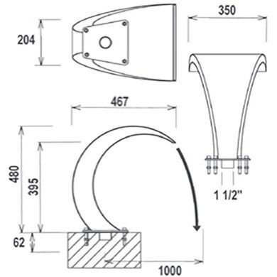 Водопад Flexinox Bali Mini полированный