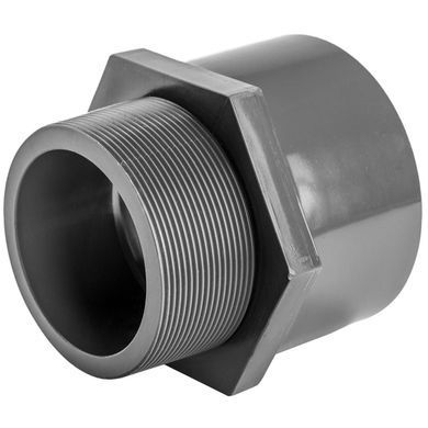 Муфта ПВХ Aquaviva с наружной резьбой, d110х4"