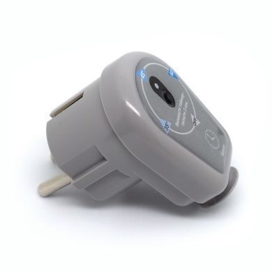 Терморегулятор з таймером у розетку для рушникосушки сірий ERAFLYME 16TG