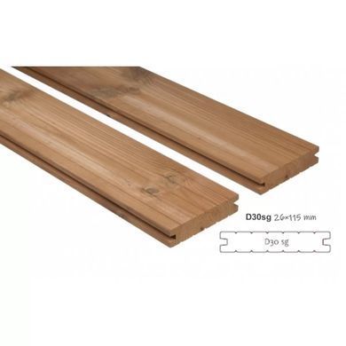 Терасна дошка Thermory Термососна D30 sg D34