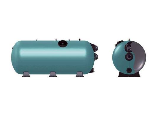 Фильтр PG Turbidron горизонтальный 2000x2300x4000 мм, без клапана