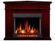 Каминокомплект ArtiFlame York AF23S махагон коричневый антик с обогревом и звуком горения огня
