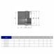Муфта ПВХ Effast RGRMAR040E перехідна, з металевим кільцем d40x1-1/4"