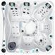 Гідромасажний басейн Passion Spas Admire (230х230х91 см), Сріблясто-білий