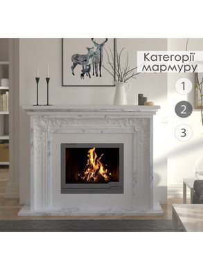 Каминная облицовка Hitis Люке, материал мрамор категории 2