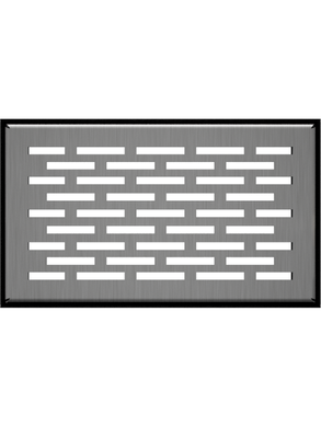 Вентиляційна решітка Kratki 11x17 см FLOOR шліфована