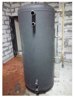 Теплоакумулятор Termo-Max 5000 л + ізоляція (пінополіуретан 50 мм) + Змійовик