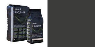 Затирка Litokol X-Color 0-6 12 Nero Antico 3 кг XCL06NAN0063