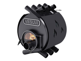 Булерьян VESUVI classic тип &laquo;01&raquo; с термостойким стеклом &laquo;SCHOTT ROBAX&raquo; и защитным кожухом