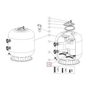 Дюзи для фільтра Emaux L1800-2000 (129 мм)