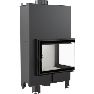 Каминная топка Kratki MBZ PW 13 правая BS (13,0 кВт)