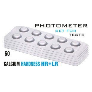 табл. Calcium Hardness HR+LR(Кольц. жест. (0)50 -(500)1000мг/л) (50 таб/уп.) (10таб/шт) PrimerLab