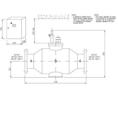 Ультрафіолетова установка Sita UV SMP 20 TCXLPR (120 м3/год, DN150, 2.2 кВт)