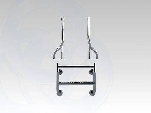 Сходи в басейн роздільні фігурні (Two Parts Figura) Aldis, 5 сходинок, AISI 304