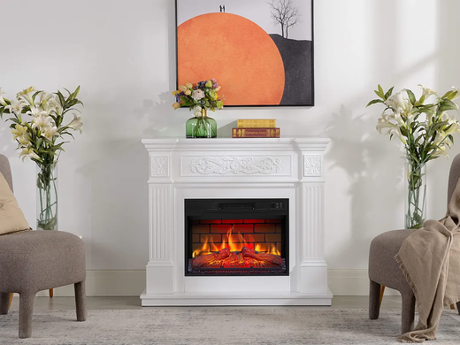 Електрокамін ArtiFlame Toscana AF23BS білий
