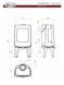 Чугунная печь Dovre SENSE 103