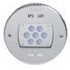 Подводный светодиодный прожектор, 4 цвета/28 диодов, 24V/DC, RGBW, 11100LM, 5м кабель 2х1, 5мм2, &Oslash;-270 мм