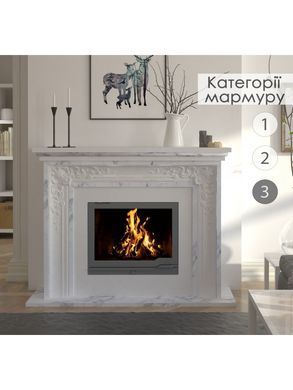 Каминная облицовка Hitis Люке, материал мрамор категории 3