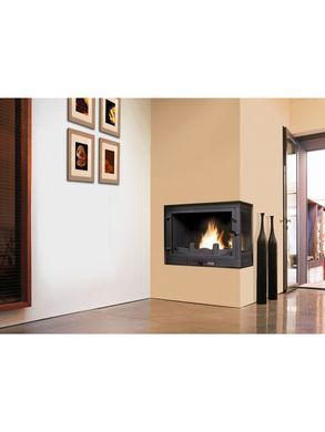 Каминная топка Uniflam 700 STANDARD левое стекло с шибером
