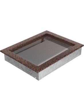 Вентиляційна решітка Kratki 22x30 см мідні
