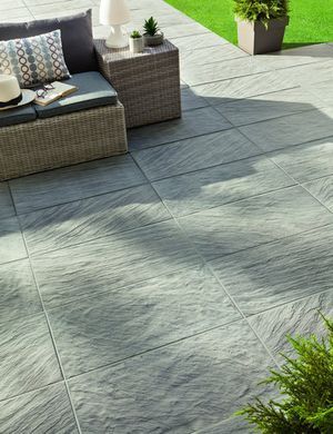 Камінь 33 бортовий 66х33х3,5 см, NOVASCHISTE, тон Anthracite