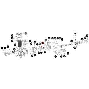 Крыльчатка насоса SLP300/300Т, (A03070173 №18)