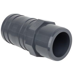 Штуцер ПВХ Effast RDRPGD0250 для шлангу, клейовий d25