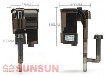 НАВЕСНОЙ АКВАРИУМНЫЙ ФИЛЬТР SUNSUN HBL - 701