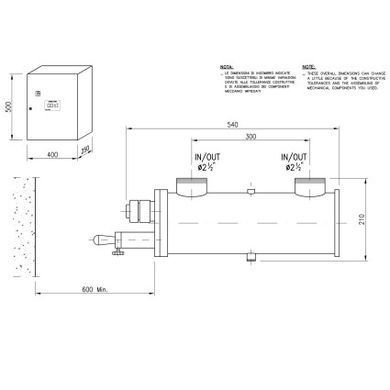 Ультрафіолетова установка Sita UV SMP 6 ECOLINE XL (33 м3/год, DN75, 0.66 кВт)