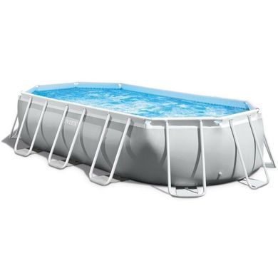 БАСЕЙН КАРКАСНИЙ INTEX, 503Х274Х122 СМ (ФІЛЬТР-НАСОС, СХОДИ, ТЕНТ)