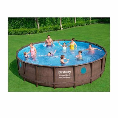 Каркасный бассейн Swim Vista Series II Power Steel 549x122