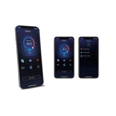 Надувной джакузи - СПА Intex 28494, 196 х 71 см (4-х мест: 1 741 л/ч, аэро)