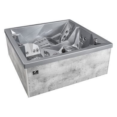 SPA басейн Hanscraft DIAMOND (Microsilk, UV, Audio Subwoofer, Heating Blower), (Чехія), 220x220x93 см, Winter Solstice
