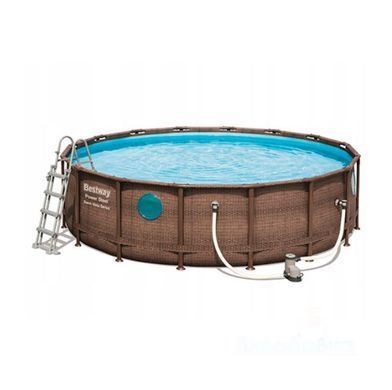 Каркасный бассейн Swim Vista Series II Power Steel 549x122
