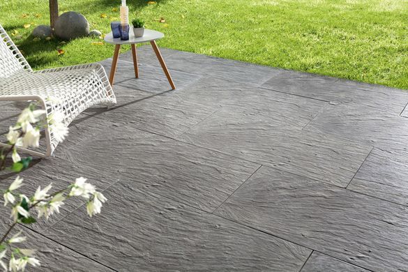 Камінь 33 бортовий 66х33х3,5 см, NOVASCHISTE, тон Anthracite