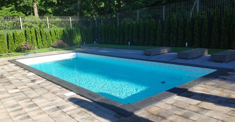 Камінь 33 бортовий 66х33х3,5 см, NOVASCHISTE, тон Anthracite