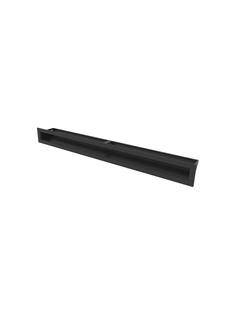 Вентиляционная решетка Hitze Slim 6х60 черная/белая