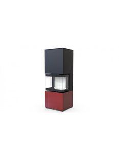 Каминная топка Defro Home INTRA XSM C ver. COMPACT 1 Красная