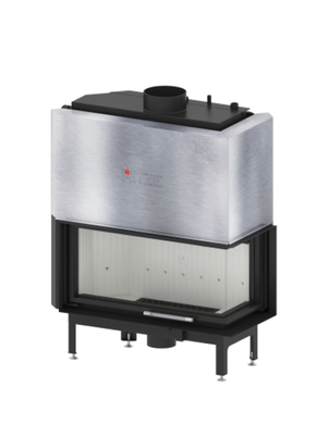 Камінна топка з водяним контуром Hitze ALBERO AQUASYSTEM ALAQS90X41.RG-D
