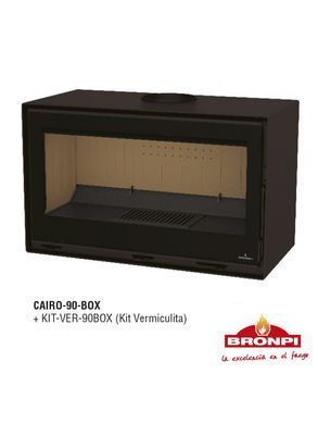 Стальная печь Bronpi CAIRO 90 BOX