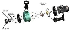 Винт для крепления импиллера насоса FLOODER JET PG-0111STR36N