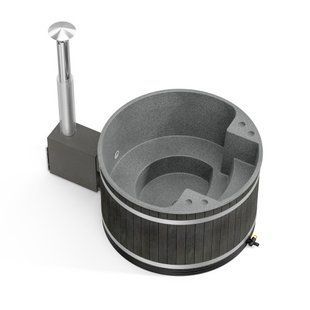 Купель на дровах Kirami, Comfort Family M - CFGST1900CULT-BL